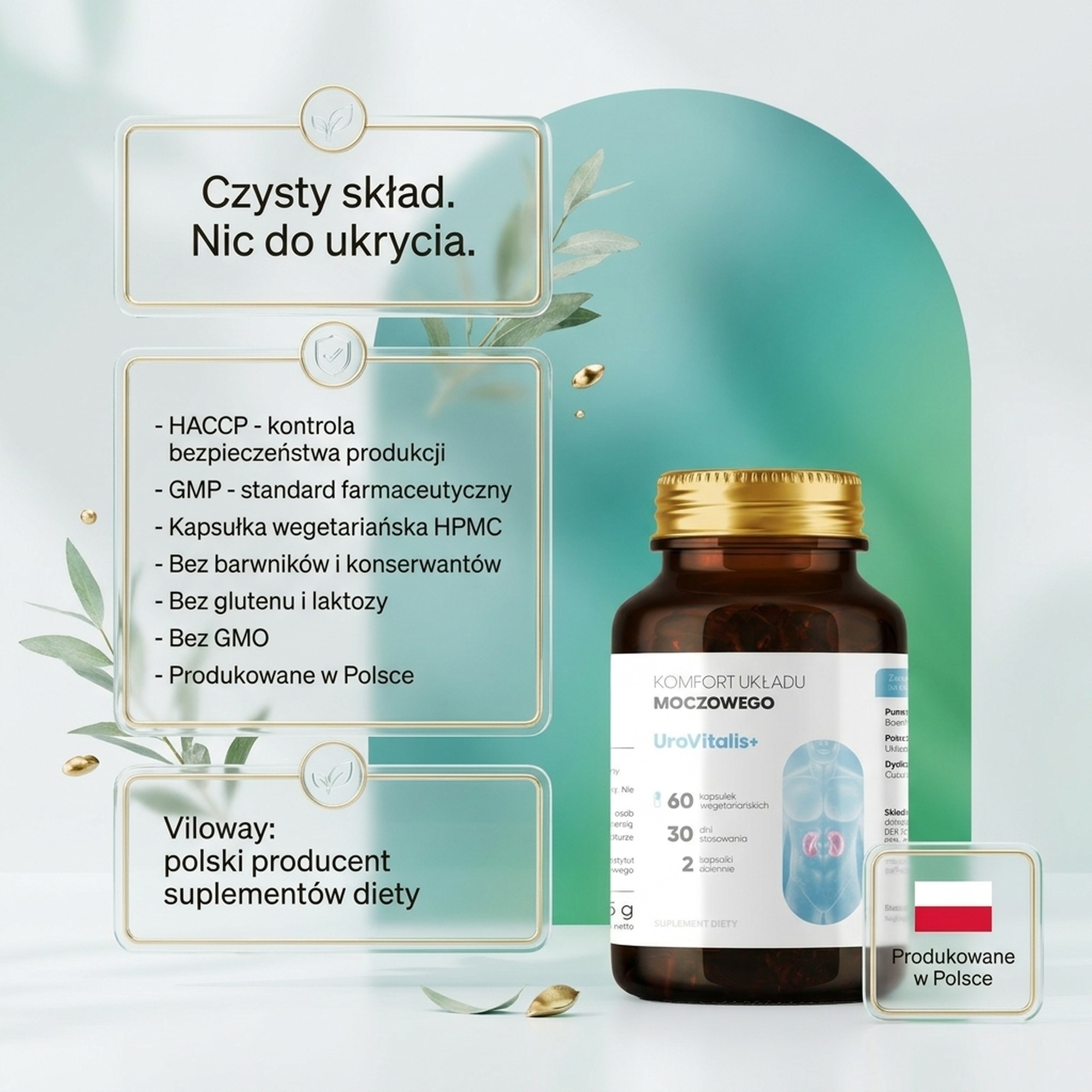 Uro Vitalis - Punarnawa + Pokrzywa + Nasiona dyni na układ moczowy