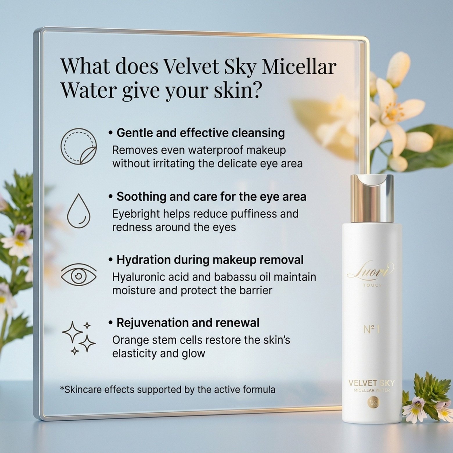 Velvet Sky Micellar Water No. 1 – Luovi Touch
