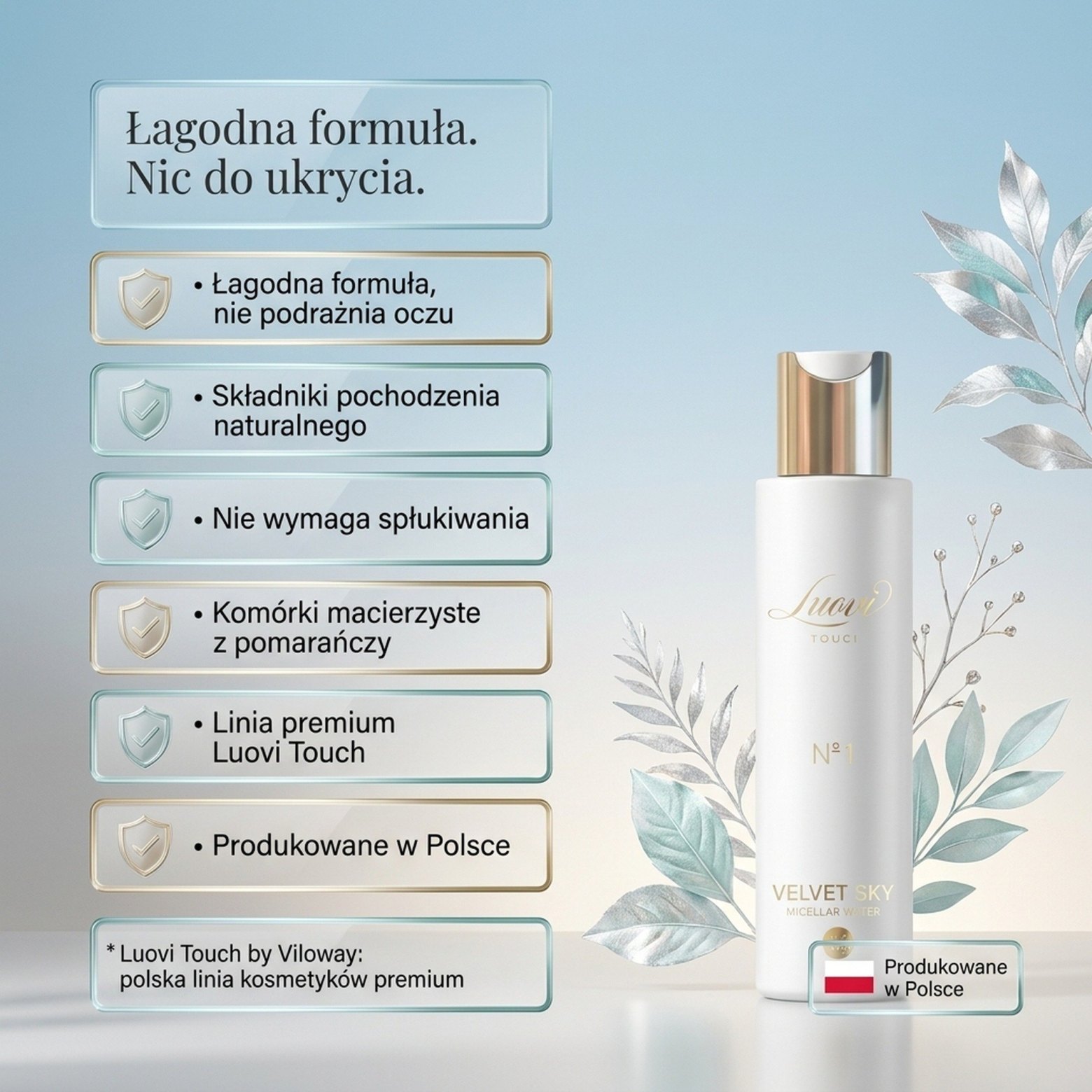 Velvet Sky Micellar Water No. 1 – Luovi Touch