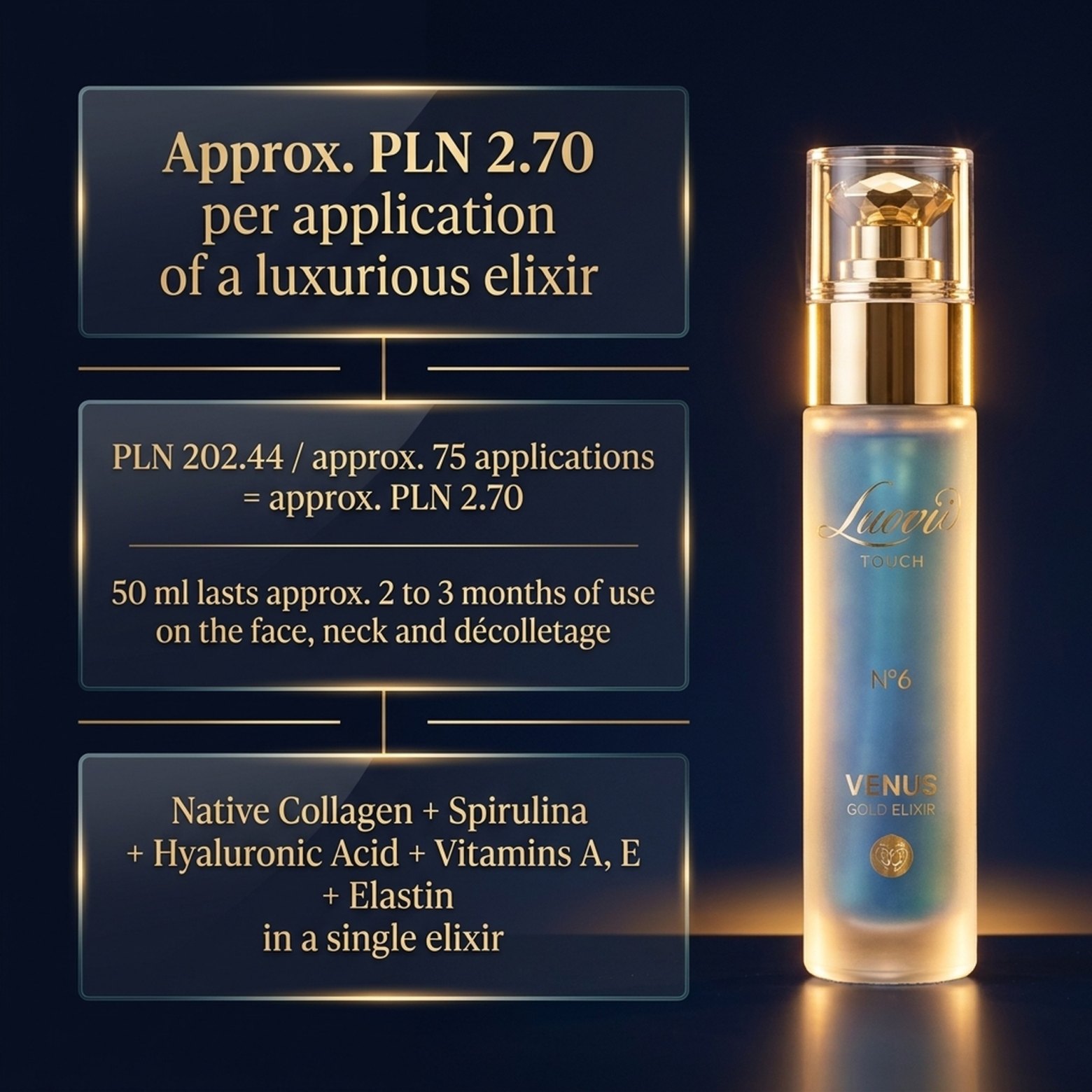 Venus Gold Elixir No. 6 – Luovi Touch
