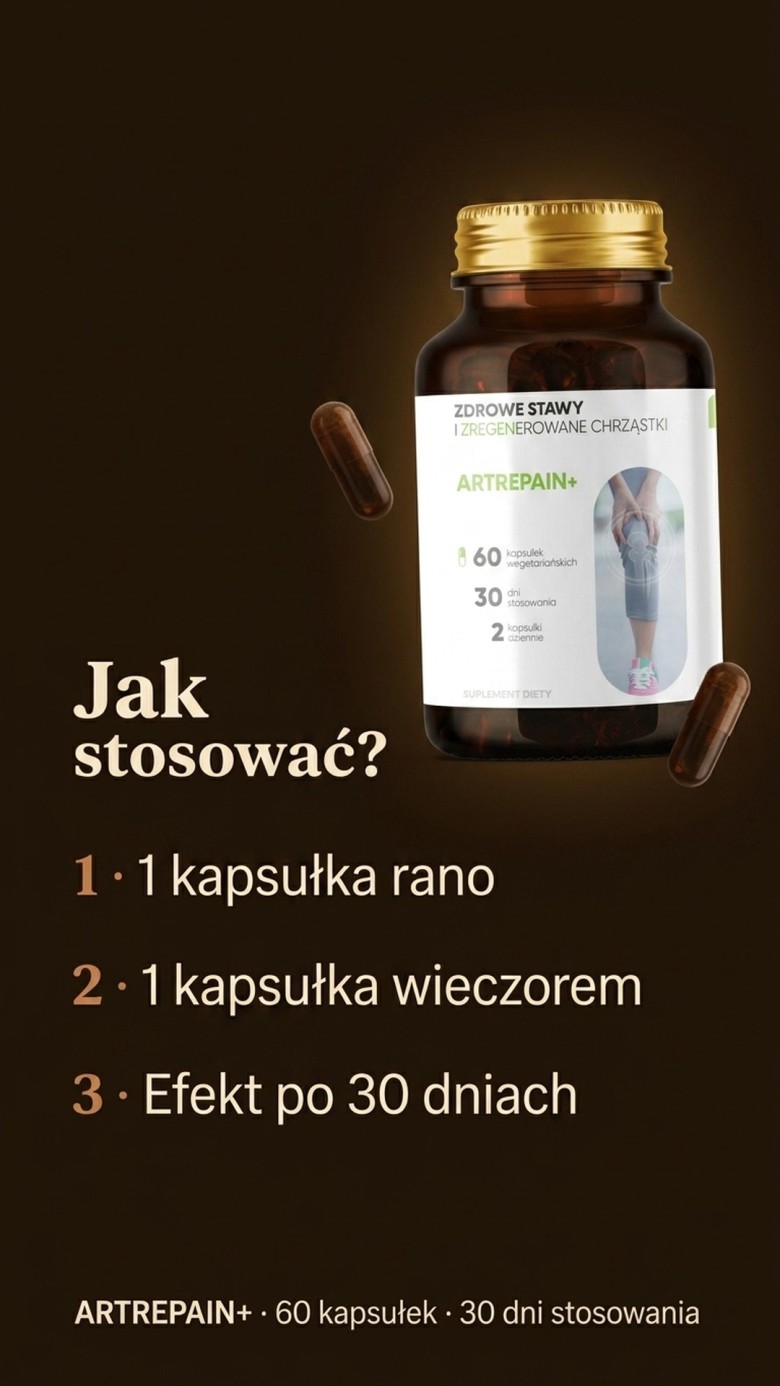 Artrepain+ - Kadzidłowiec + Ledebouriella + Grzebyk dwuzębny na stawy