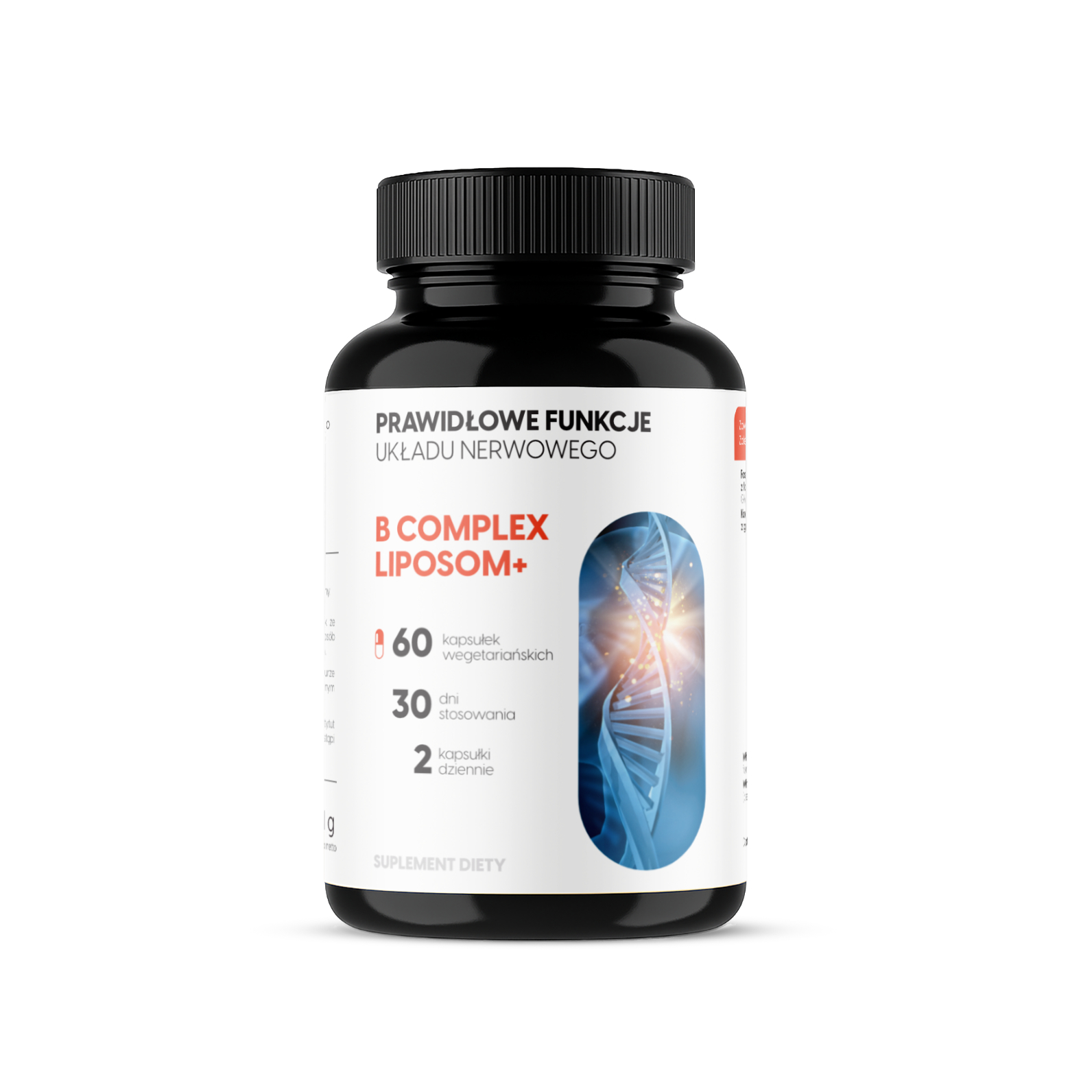 B Complex Liposom+ - 8 witamin z grupy B w technologii liposomalnej