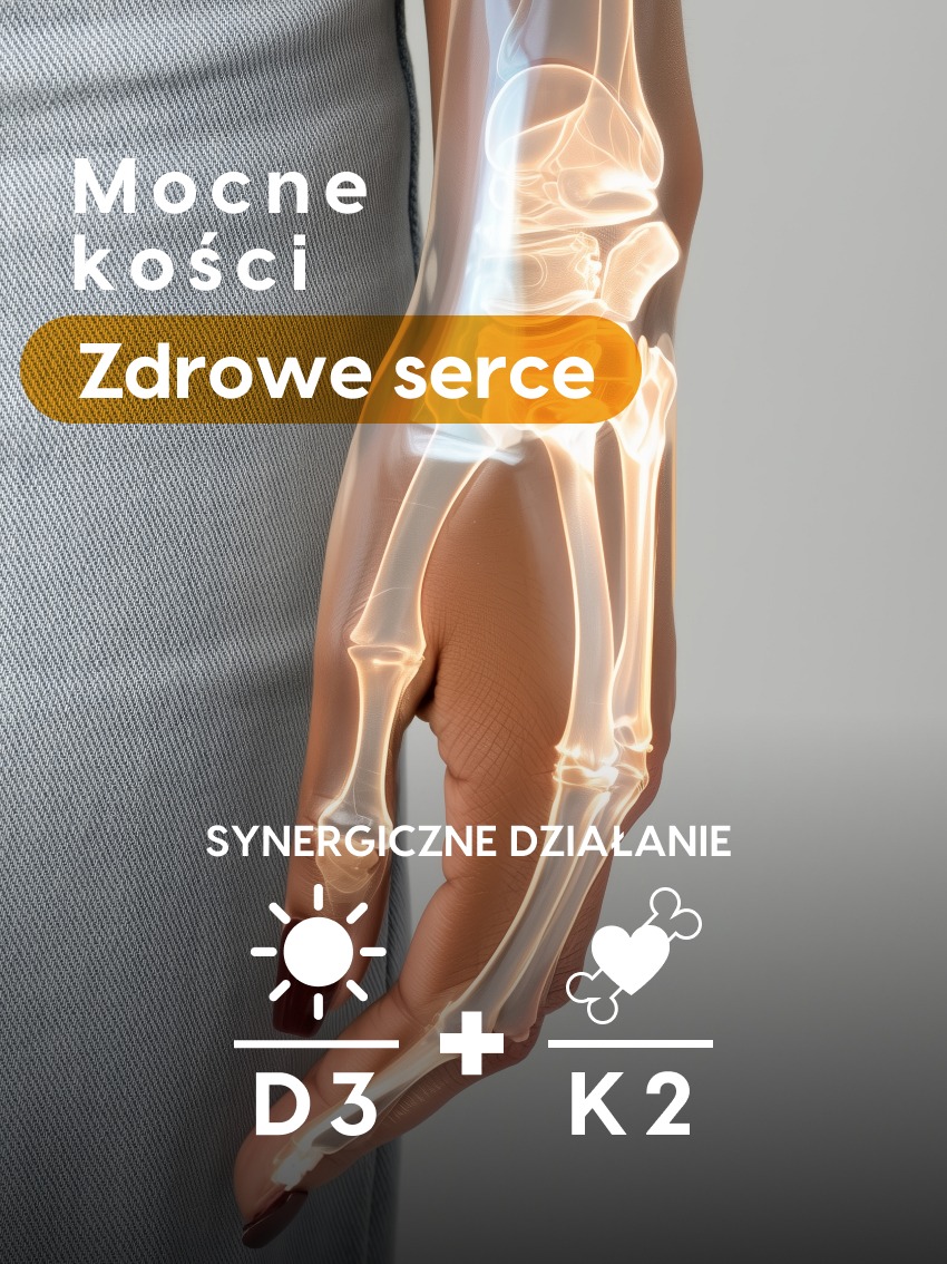 Dla kogo Witamina D3 + K2 MK7 z olejem MCT