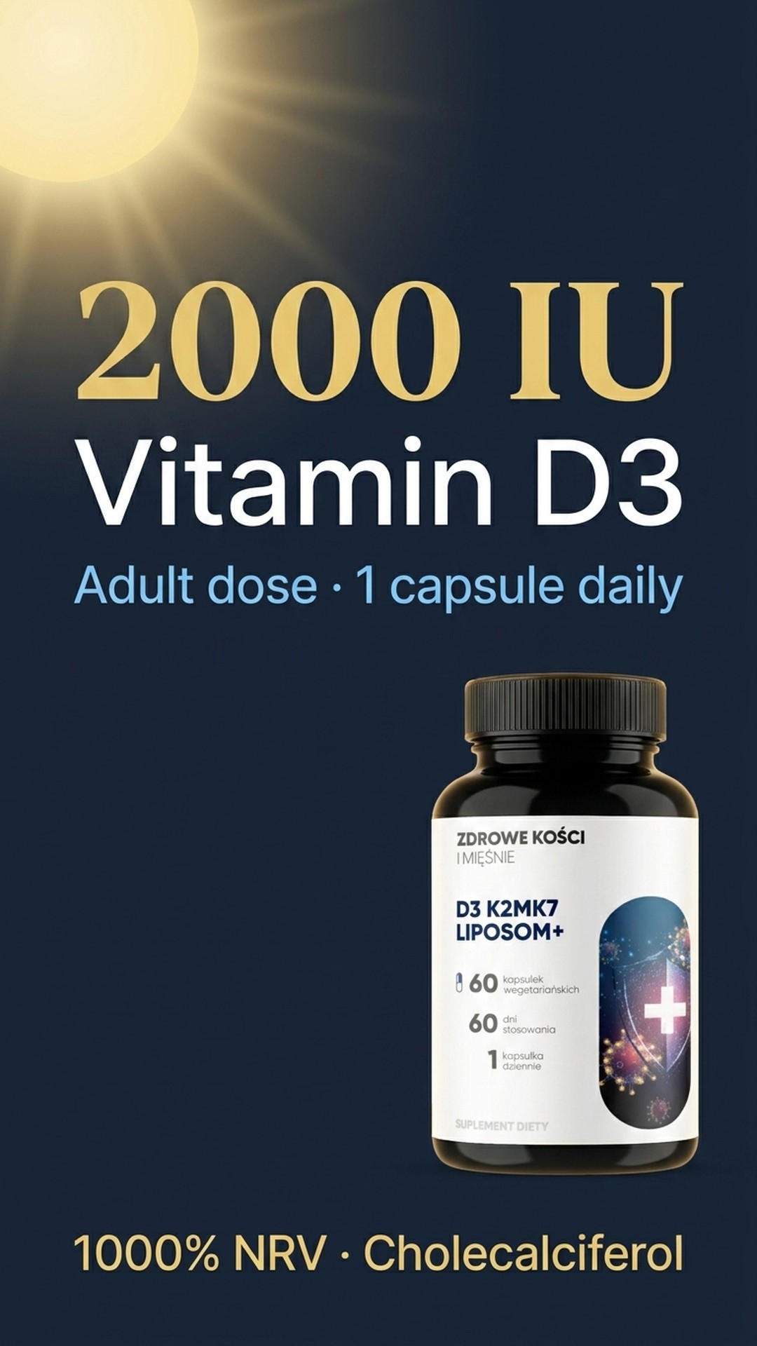 Who is D3 K2 MK7 Liposom+ for?