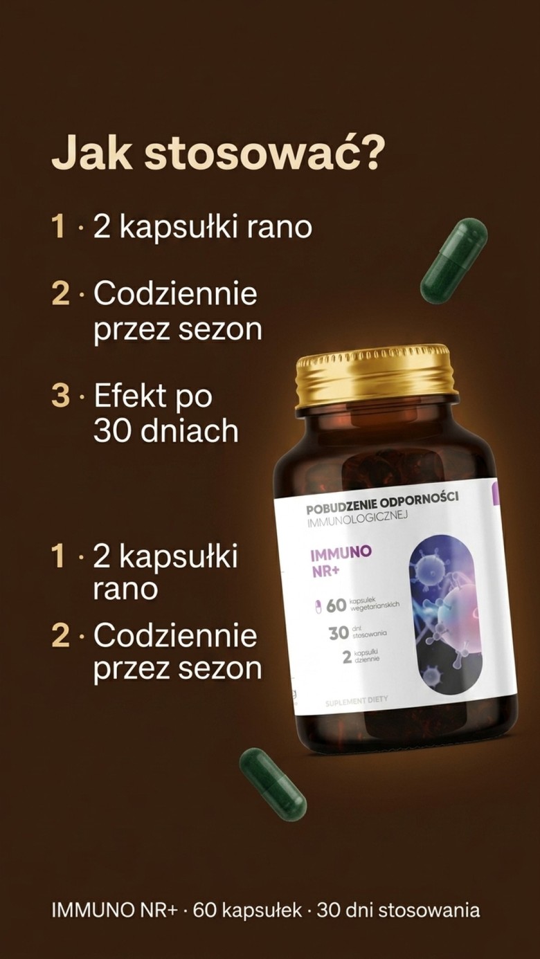 Immuno NR+ - Graviola + Morela + Agaricus na wsparcie odporności