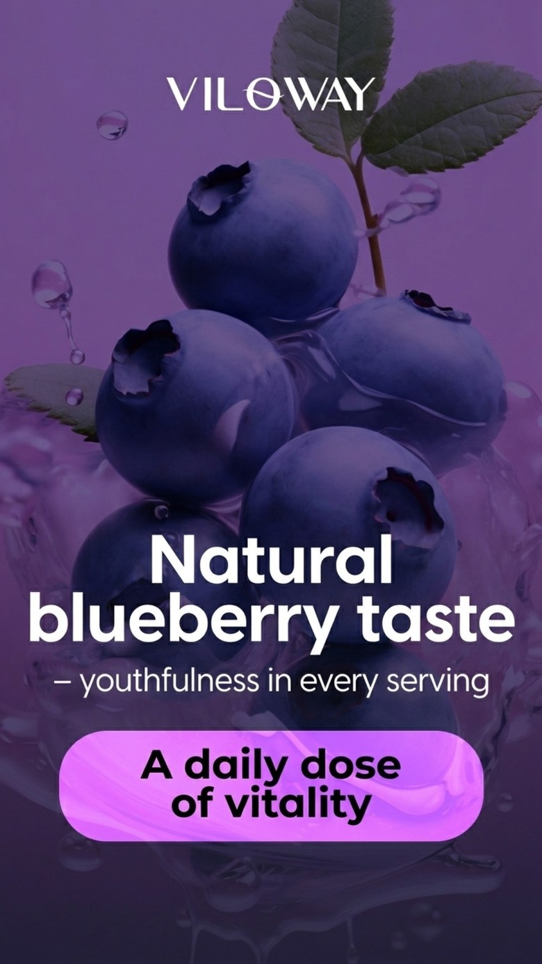 Liposomal Collagen+ Blueberry - Fish Collagen + Hyaluron + Centella in Liposomes