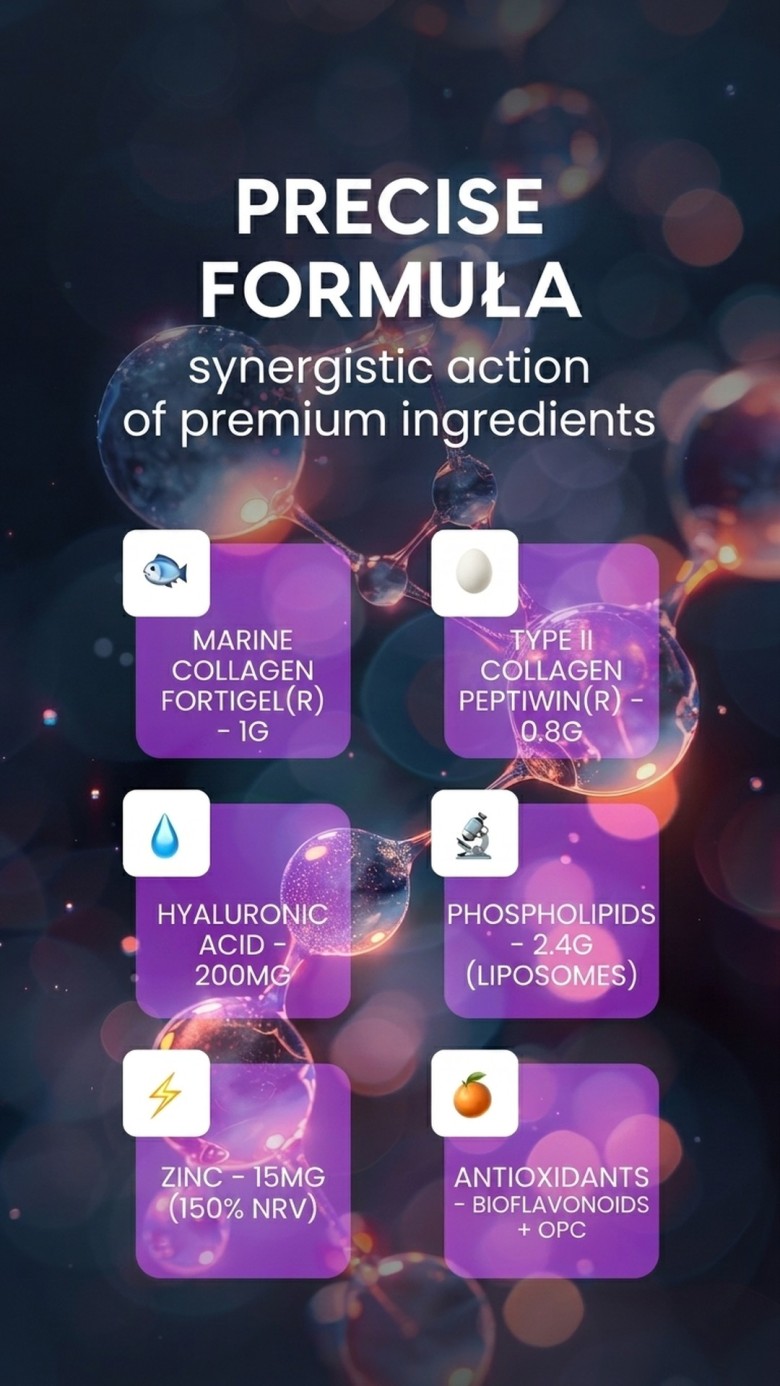 Liposomal Collagen+ Blueberry - Fish Collagen + Hyaluron + Centella in Liposomes