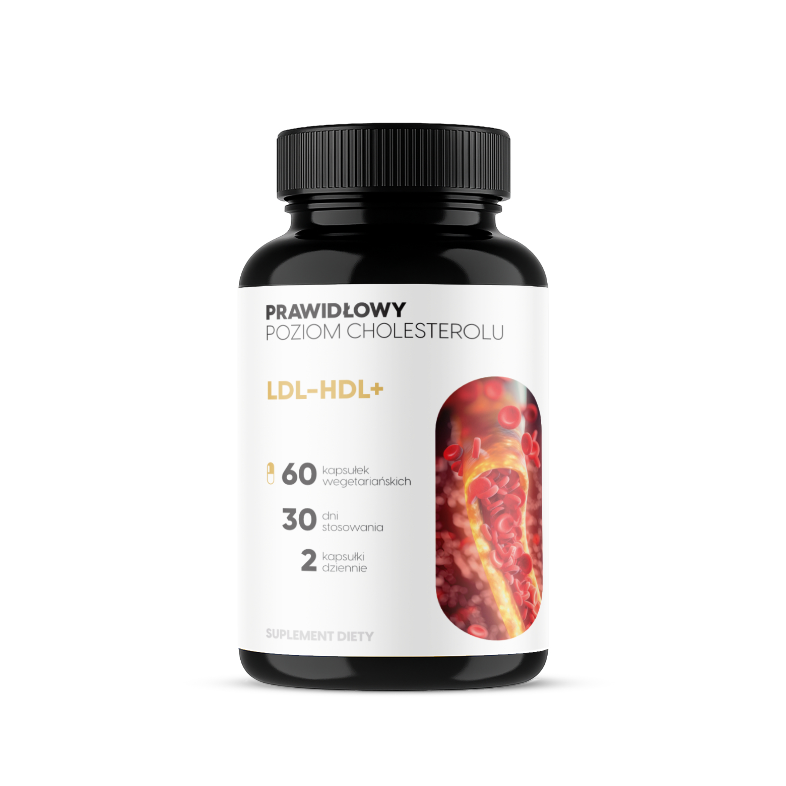 LDL-HDL+ - Olive Leaf + Guggul + Amla for a Daily Cholesterol Routine