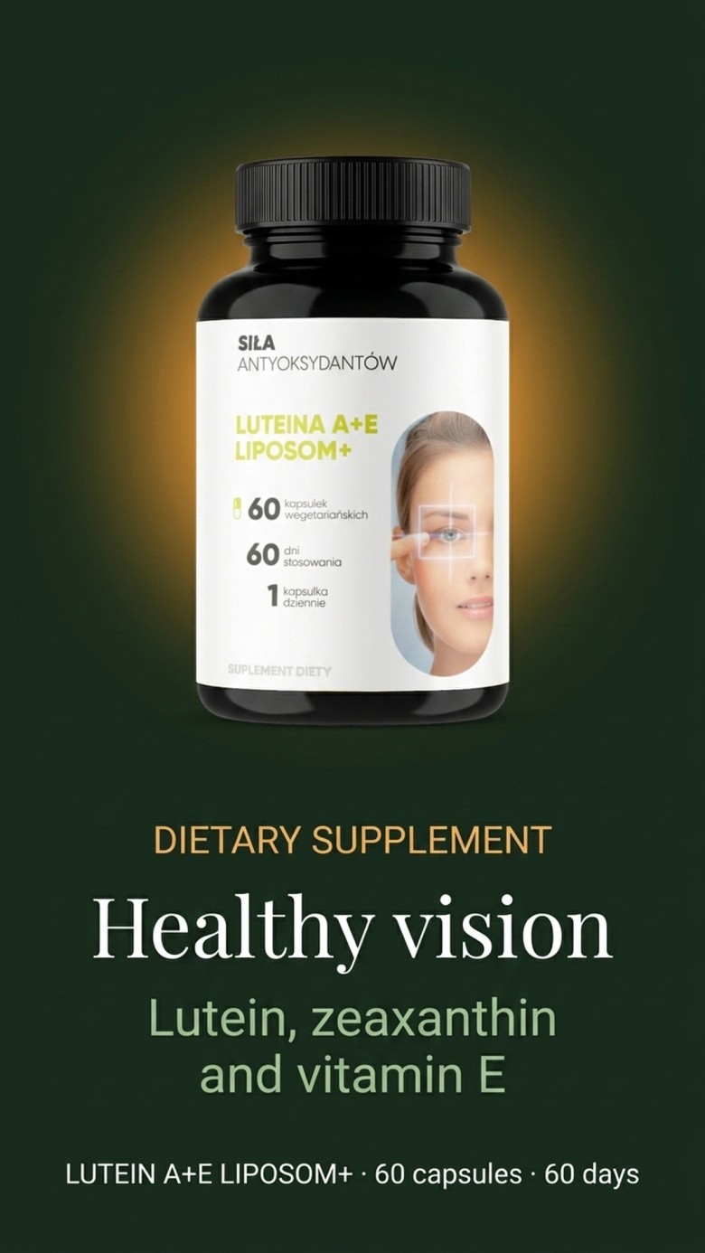 Lutein+A+E Liposom+ - Lutein + Zeaxanthin + Vitamin E for Healthy Vision