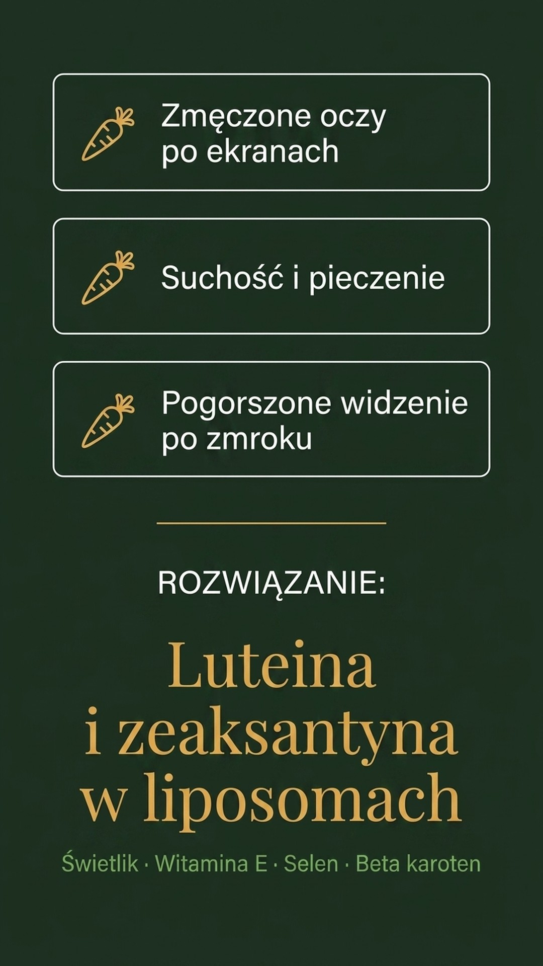 Dla kogo Luteina A + E Liposom+