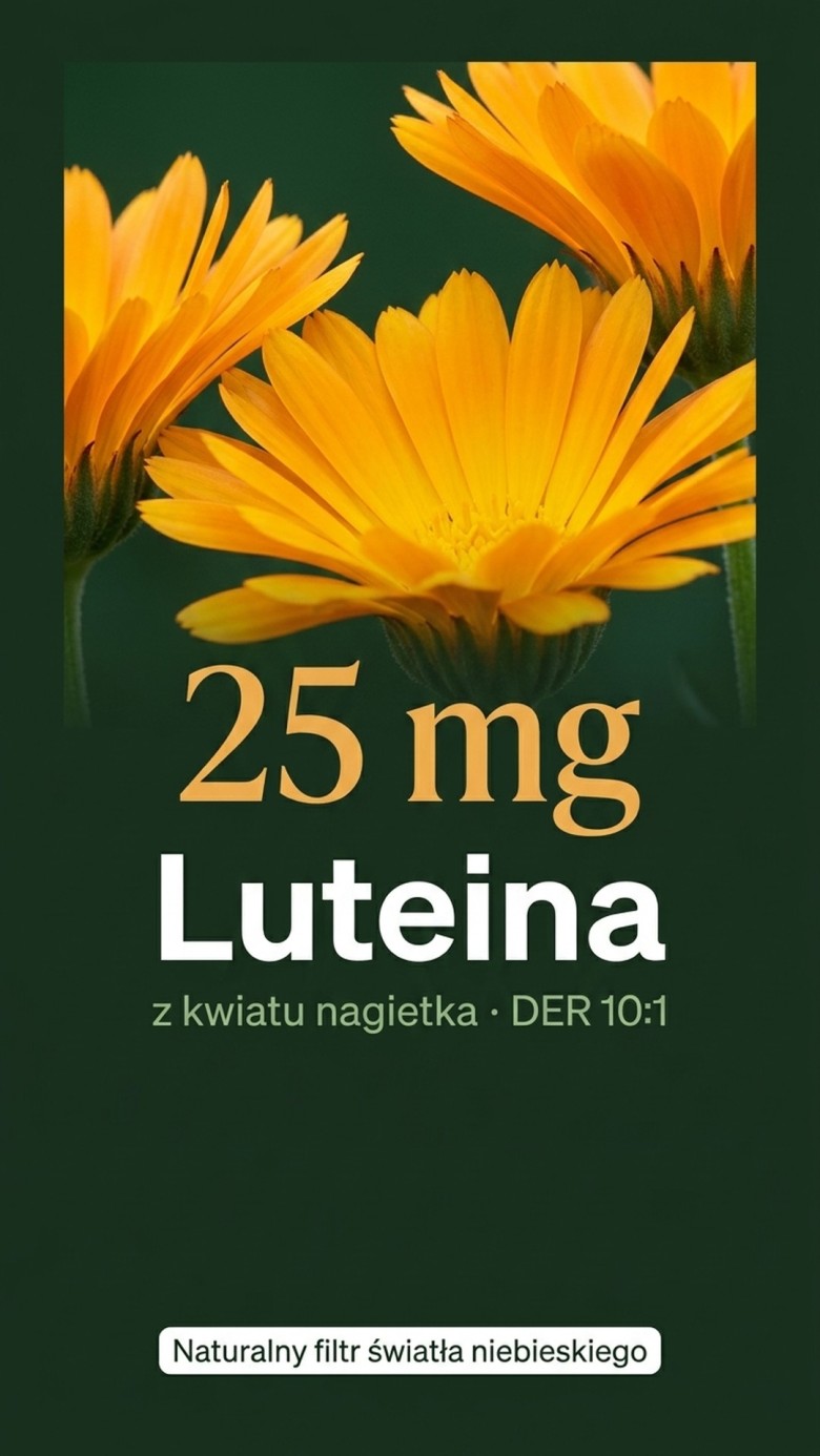 Luteina A + E Liposom+ - Luteina + Zeaksantyna + Witamina E na zdrowy wzrok