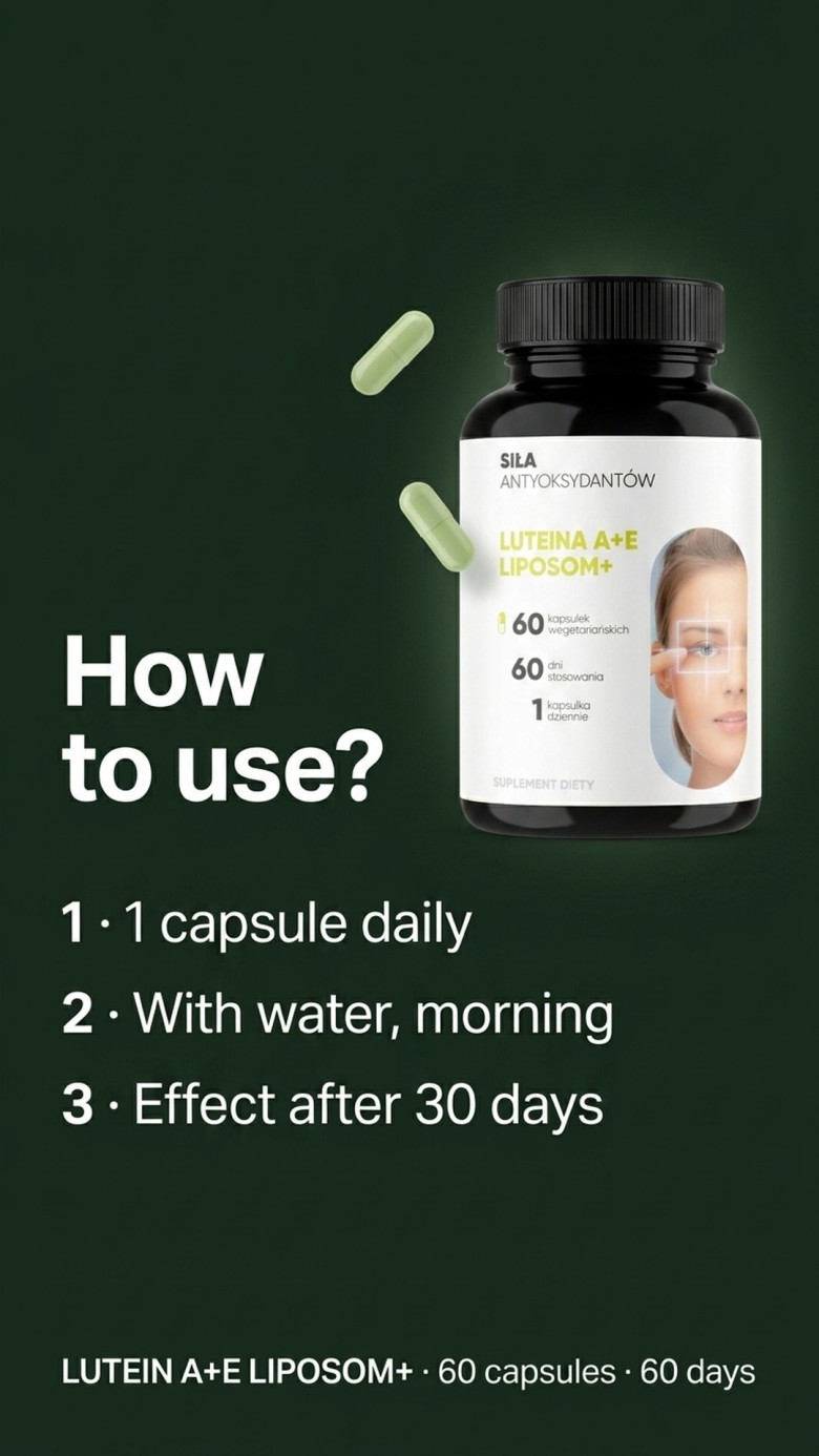 Lutein+A+E Liposom+ - Lutein + Zeaxanthin + Vitamin E for Healthy Vision