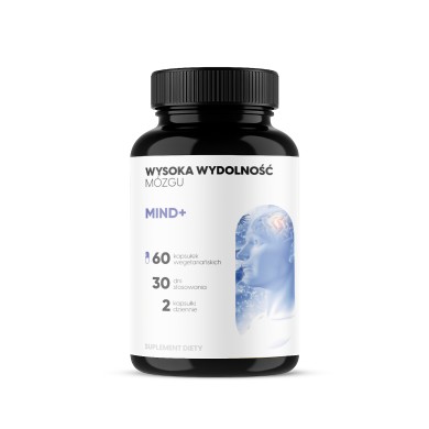Mind+ - Bazylia święta + Krzyżownica + Miłorząb na pamięć i koncentrację