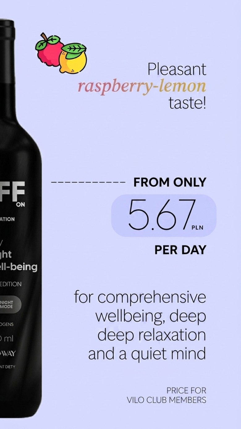 Multi OFF - Raspberry + Lemon + Alfalfa for Relaxation and Recovery - Liquid
