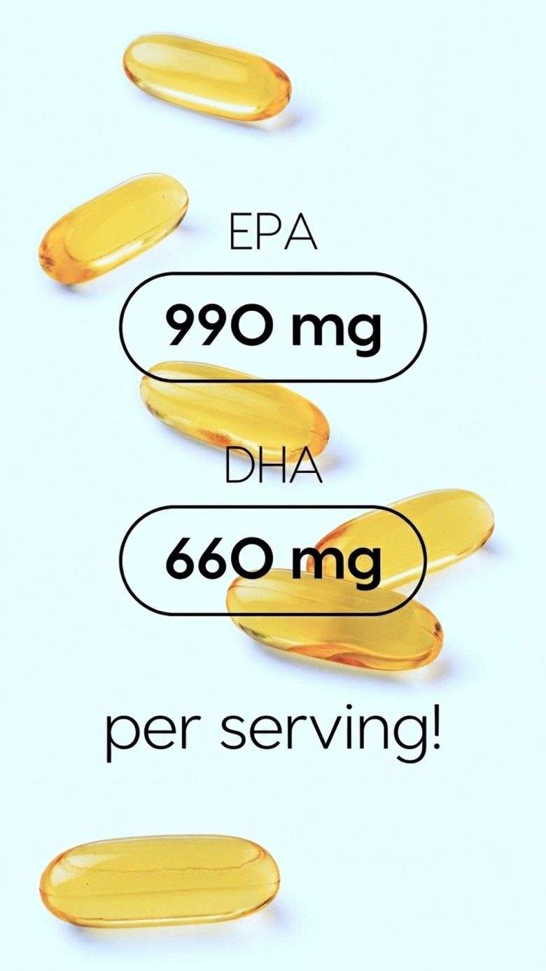 Omega+ - Omega-3 EPA DHA + Coenzyme Q10 for Heart and Brain