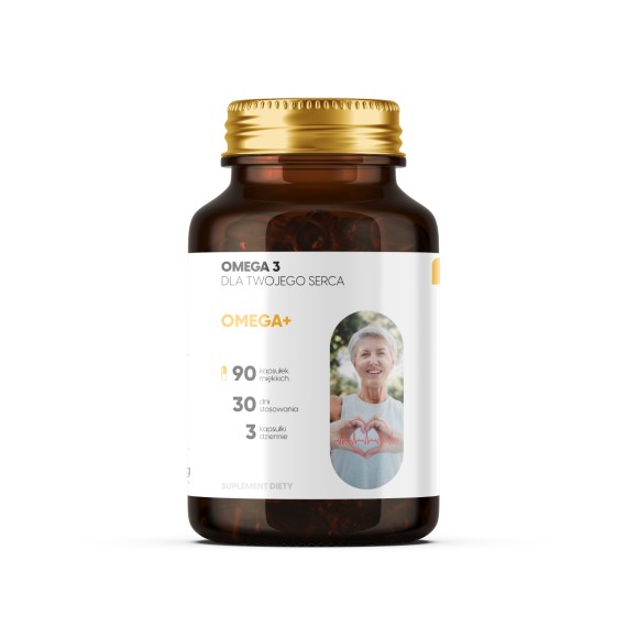 Viloway - Omega+ - Omega-3 EPA DHA + Koenzym Q10 na serce i mózg