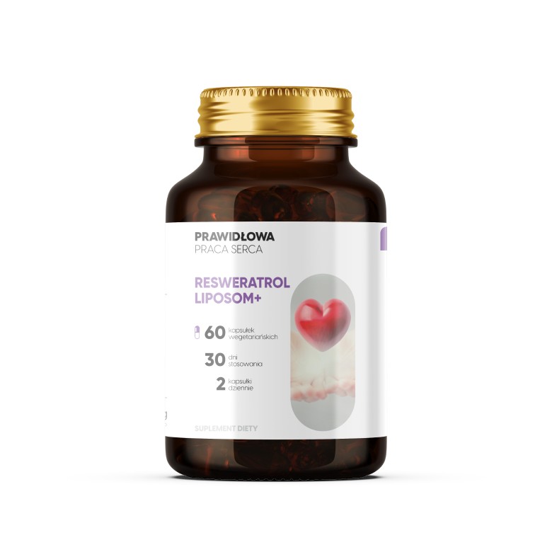 Resweratrol Liposom+ - Winorośl 95% OPC w technologii liposomalnej