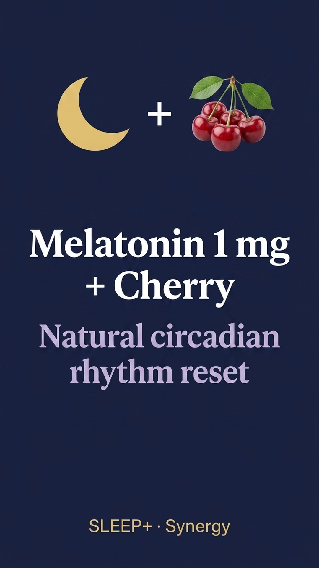 Sleep+ - Ashwagandha + Passionflower + Sour Cherry with Melatonin for Restful Sleep — story 4
