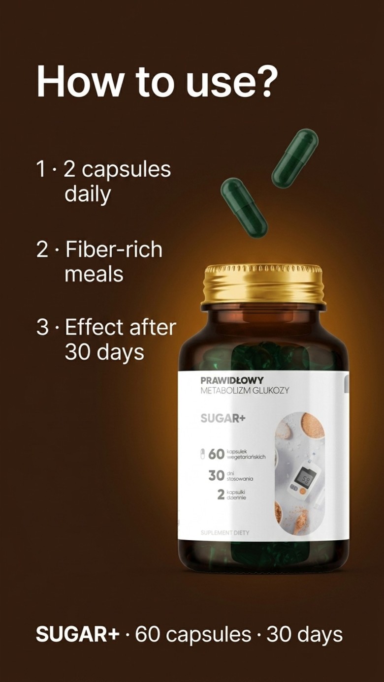 Sugar+ - Chicory + Bitter Melon + Cinnamon for Healthy Sugar Metabolism