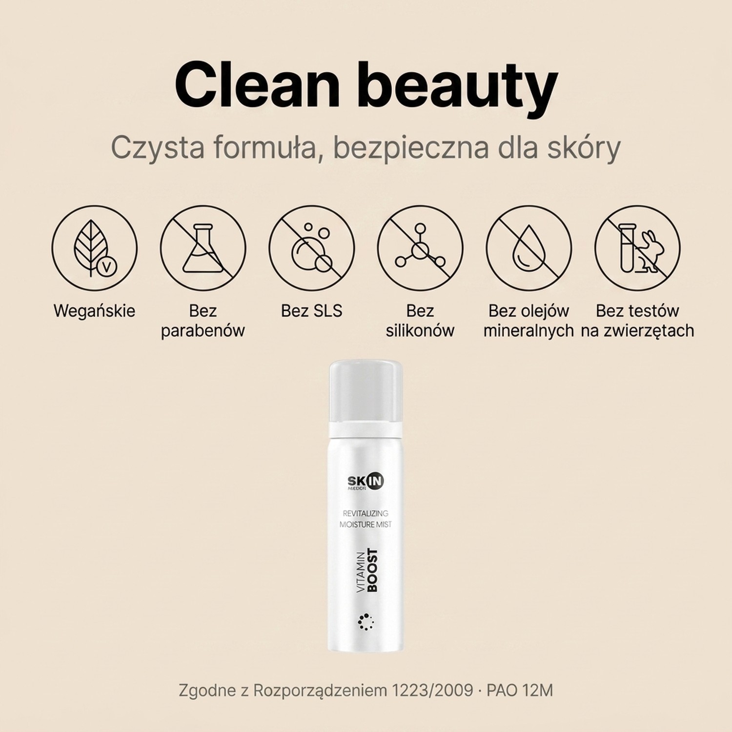 Vitamin Boost - Niacynamid + Witamina C + E + B6 - serum witaminowe