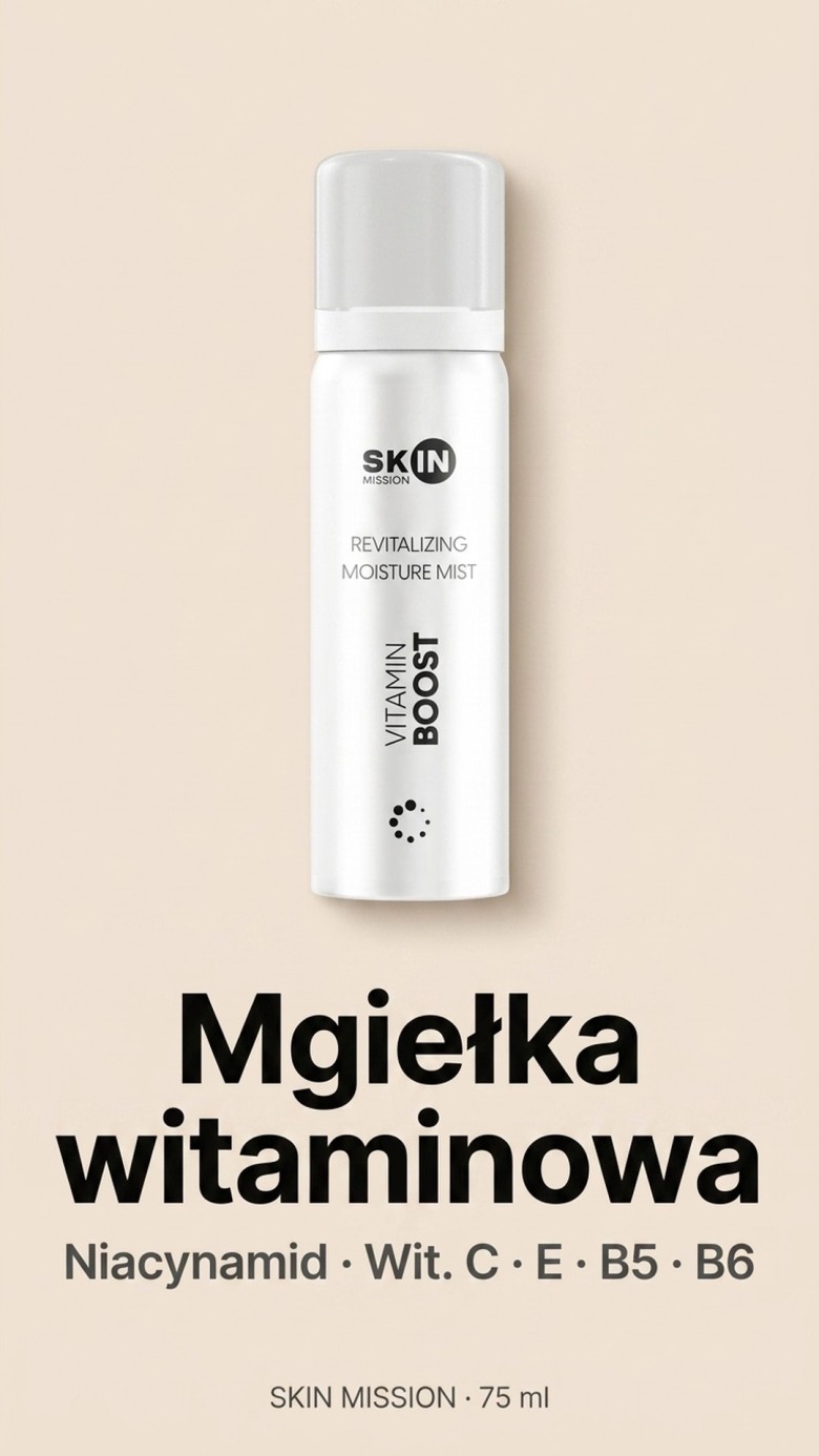 Vitamin Boost - Niacynamid + Witamina C + E + B6 - serum witaminowe