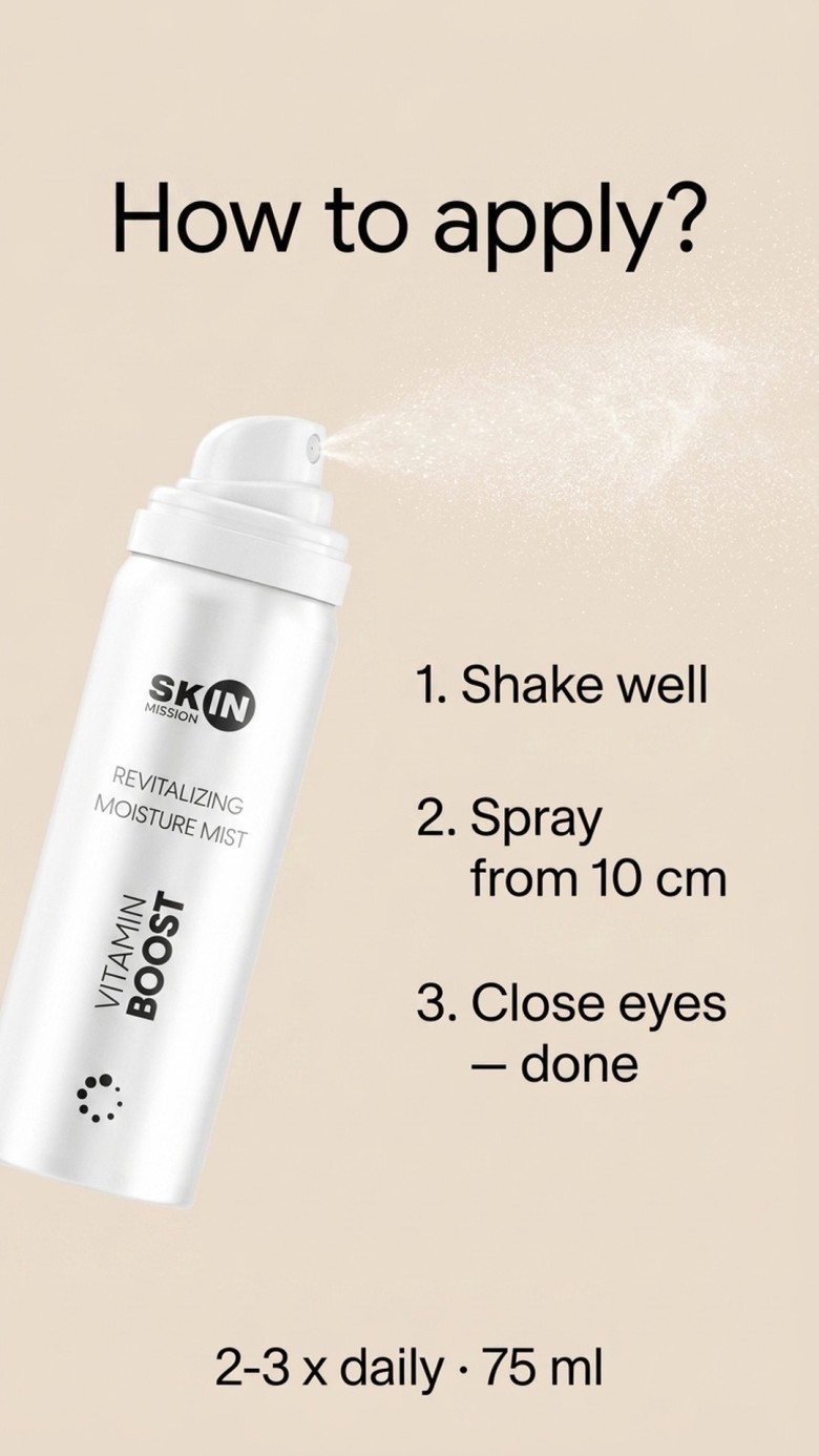 Vitamin Boost - Niacinamide + Vitamin C + E + B6 - Vitamin Serum