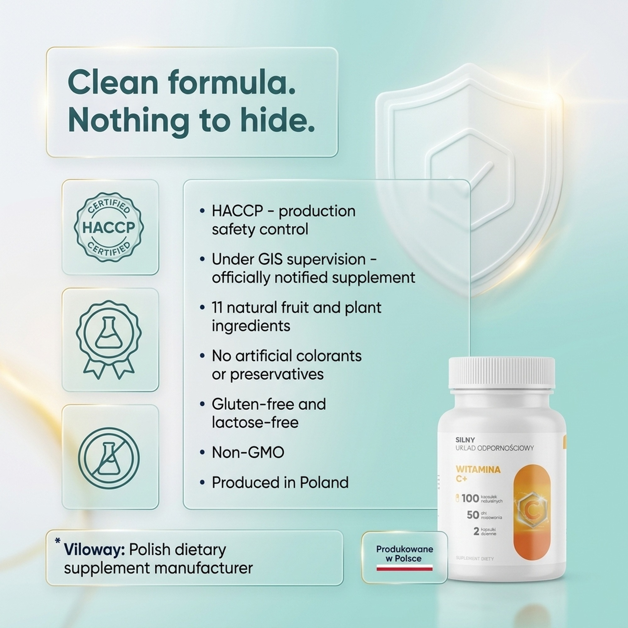 Vitamin C+ - Cherry, Rosehip and Acerola for Immunity and Collagen