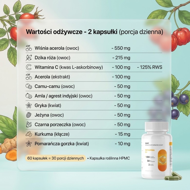 Skład - porcja dzienna