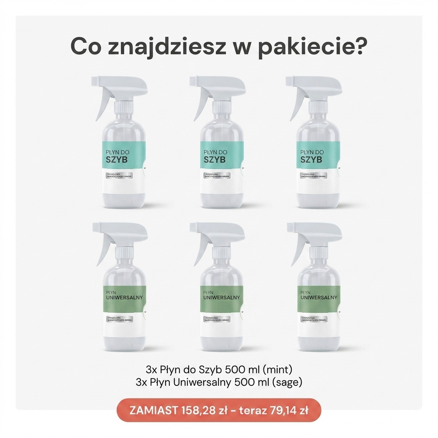 Pakiet: Wiosenne Porządki - Easy Clean 3+3 (-50%)