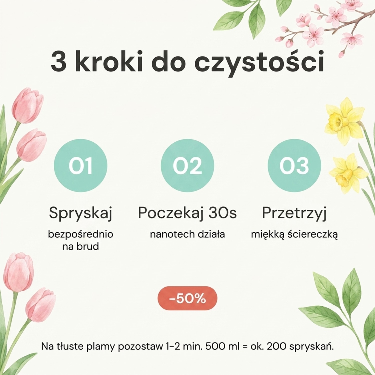 Pakiet: Wiosenne Porządki - Easy Clean 3+3 (-50%)