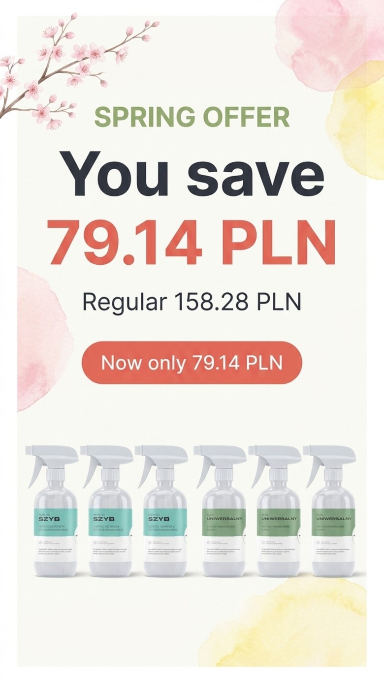 Set: Spring Cleaning - EASY CLEAN 3+3 (-50%)