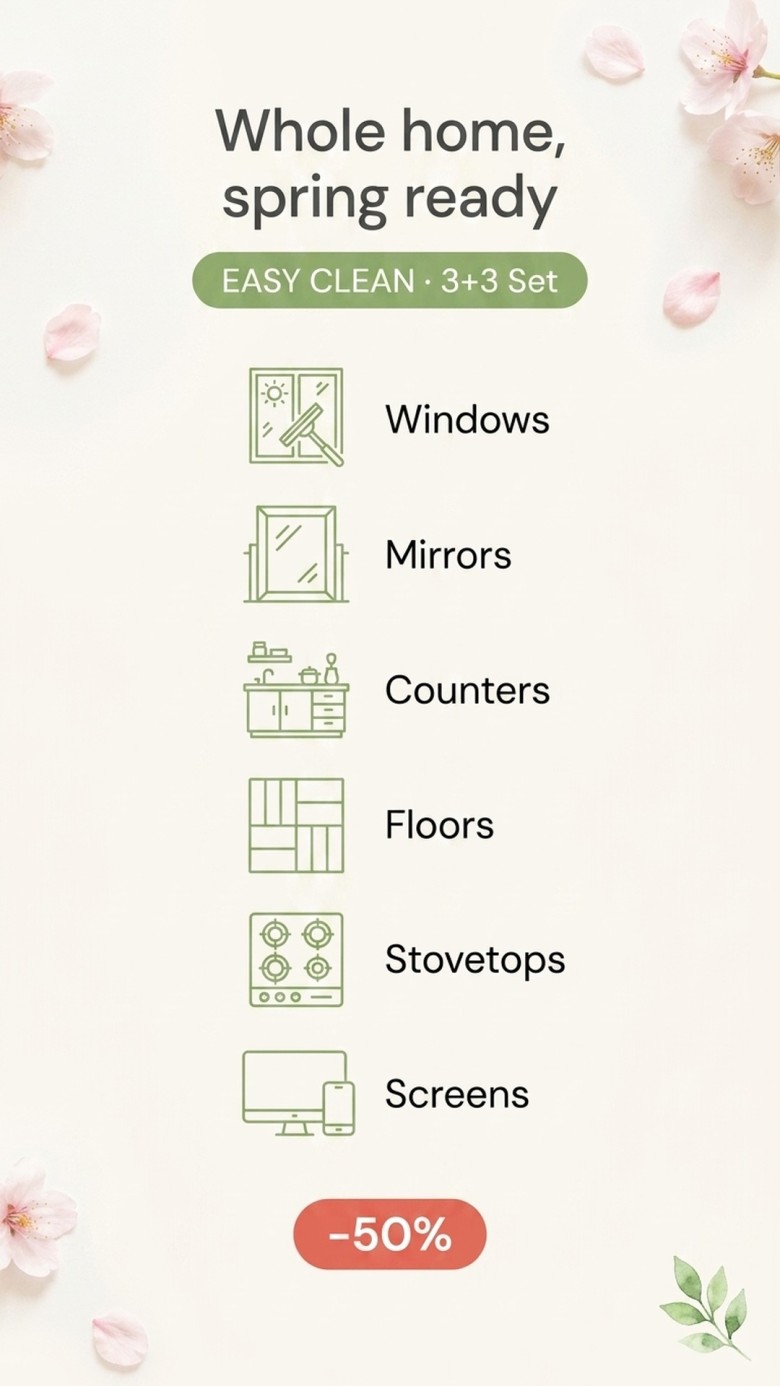 Set: Spring Cleaning - EASY CLEAN 3+3 (-50%)