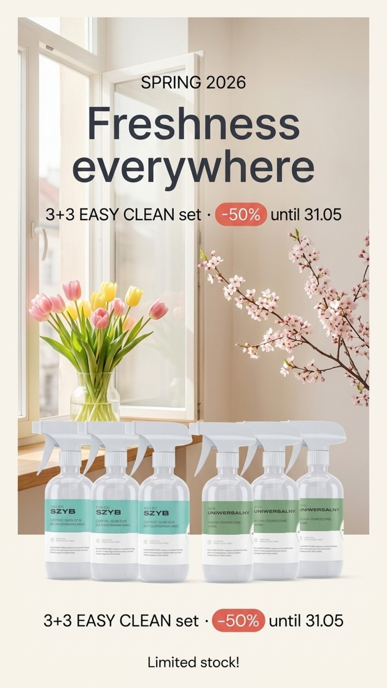 Set: Spring Cleaning - EASY CLEAN 3+3 (-50%)