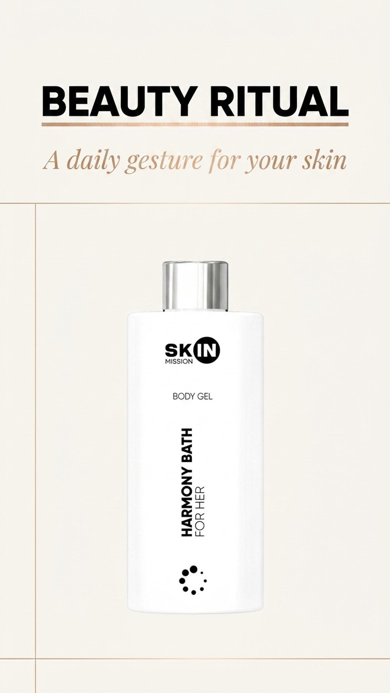 Harmony Bath For Her – Moisturizing Shower Gel for Women – 300ml | Skin Mission