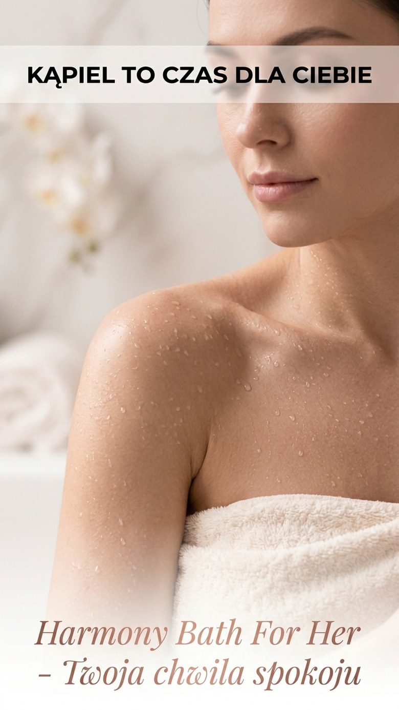 Harmony Bath For Her - Nawilżający Żel pod Prysznic dla kobiet - 300ml | Skin Mission