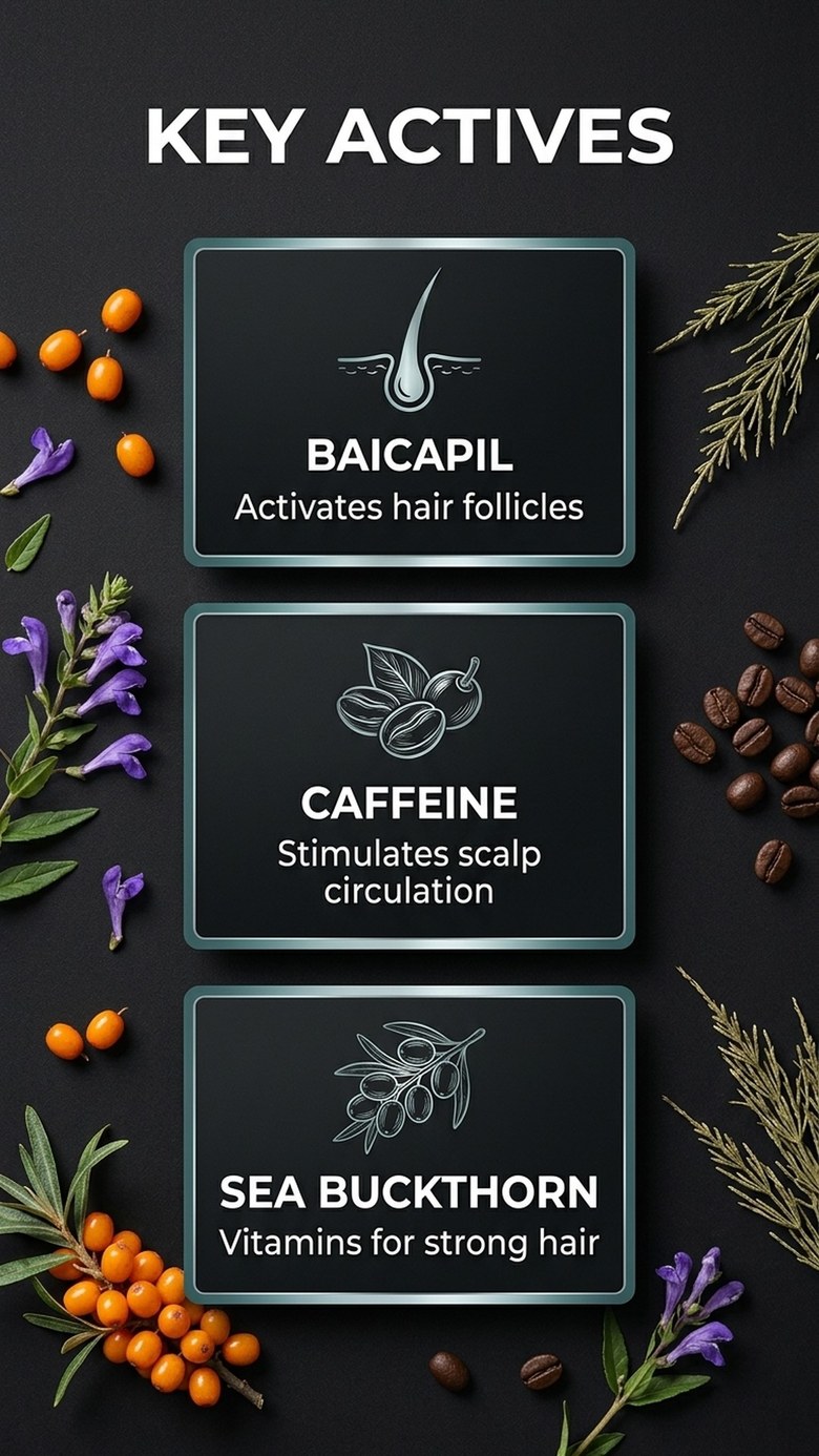 Intensive Revive Conditioner - Revitalizing Conditioner with Skullcap + Sea Buckthorn + Caffeine - Skin Mission