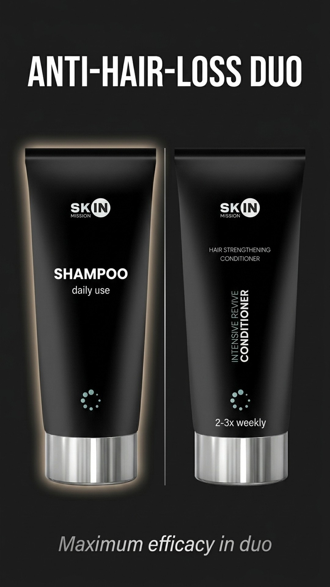Intensive Revive Conditioner - Revitalizing Conditioner with Skullcap + Sea Buckthorn + Caffeine - Skin Mission — story 5