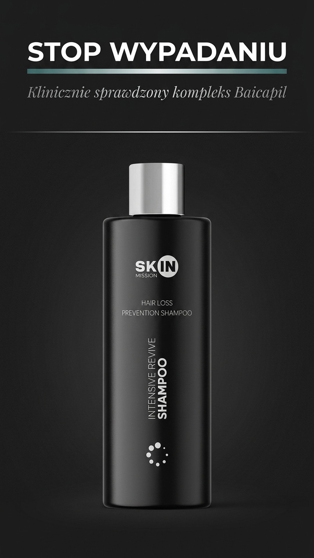 Intensive Revive Shampoo - Szampon regenerujący z Tarczycą bajkalską + Kofeina - Skin Mission — story 1