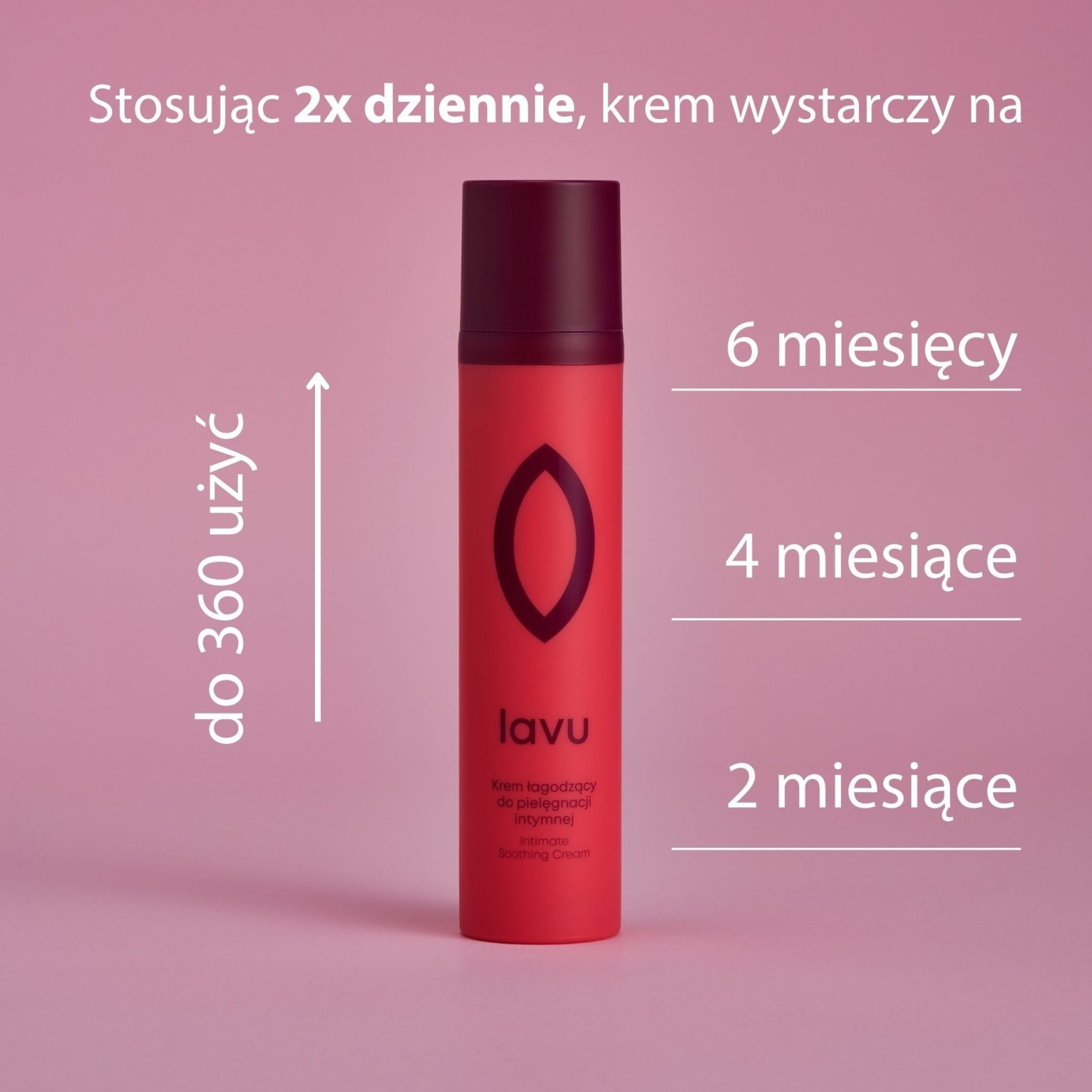 Lavu Krem łagodzący do pielęgnacji intymnej - 100 ml