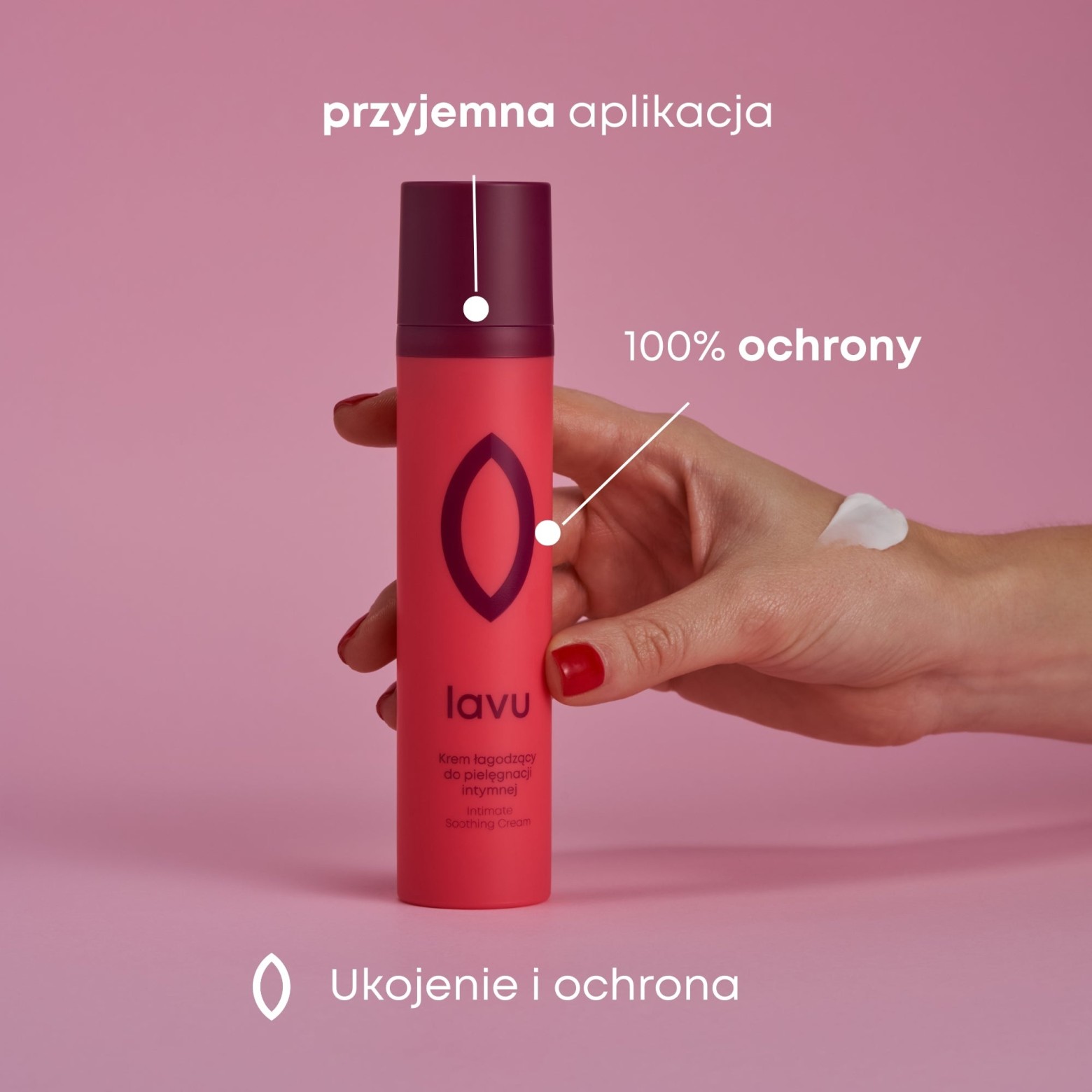 Lavu Krem łagodzący do pielęgnacji intymnej - 100 ml