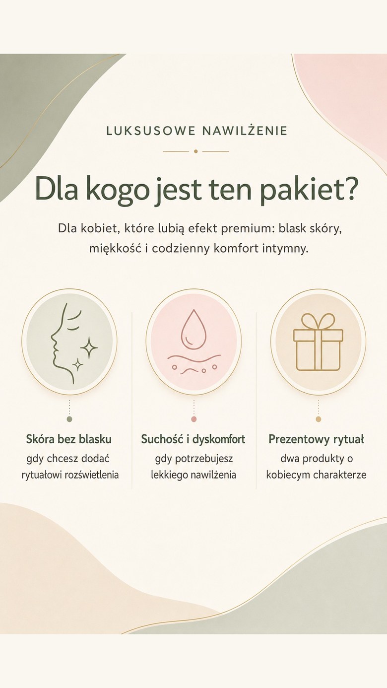 Pakiet: Luksusowe nawilżenie - Venus Gold Elixir No. 6 + żel nawilżający LAVU
