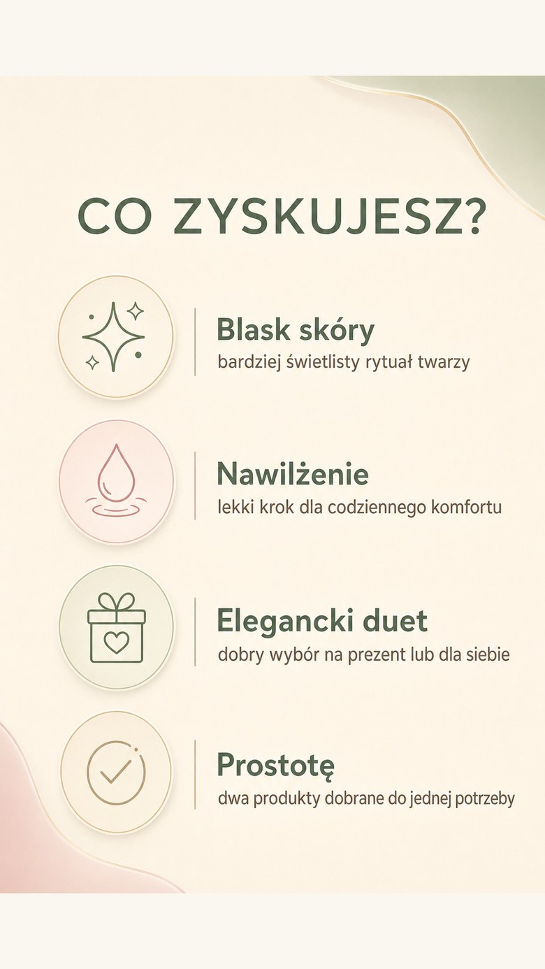 Pakiet: Luksusowe nawilżenie - Venus Gold Elixir No. 6 + żel nawilżający LAVU