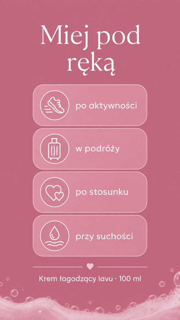 Lavu Krem łagodzący do pielęgnacji intymnej - 100 ml