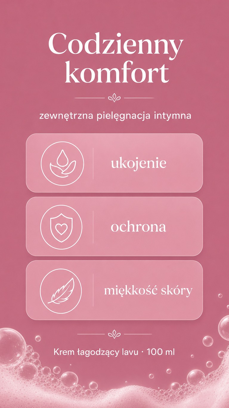 Lavu Krem łagodzący do pielęgnacji intymnej - 100 ml — story 5