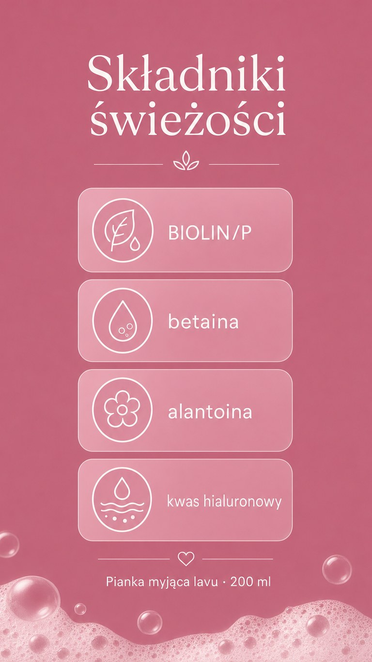 Lavu Pianka myjąca do higieny intymnej - 200 ml