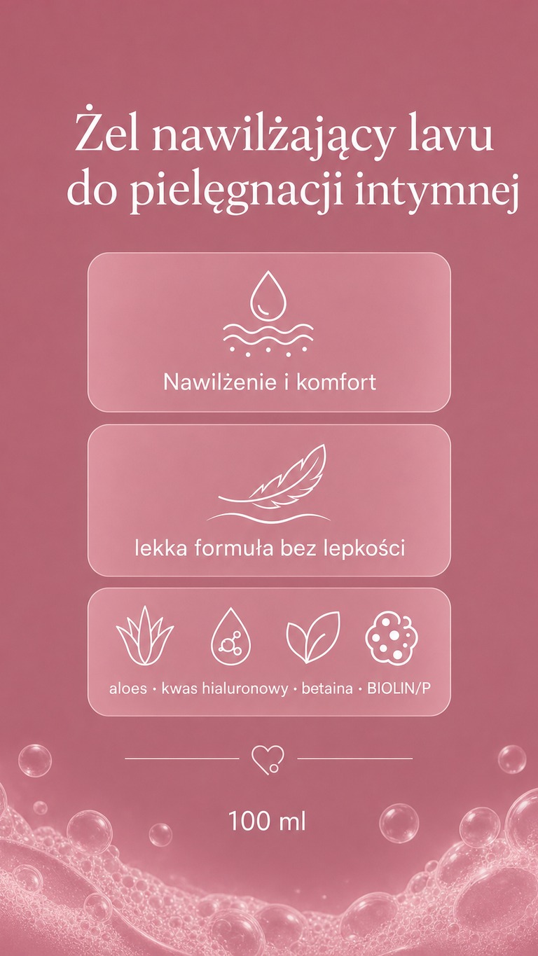 lavu Moisturising Intimate Care Gel - 100 ml — story 1