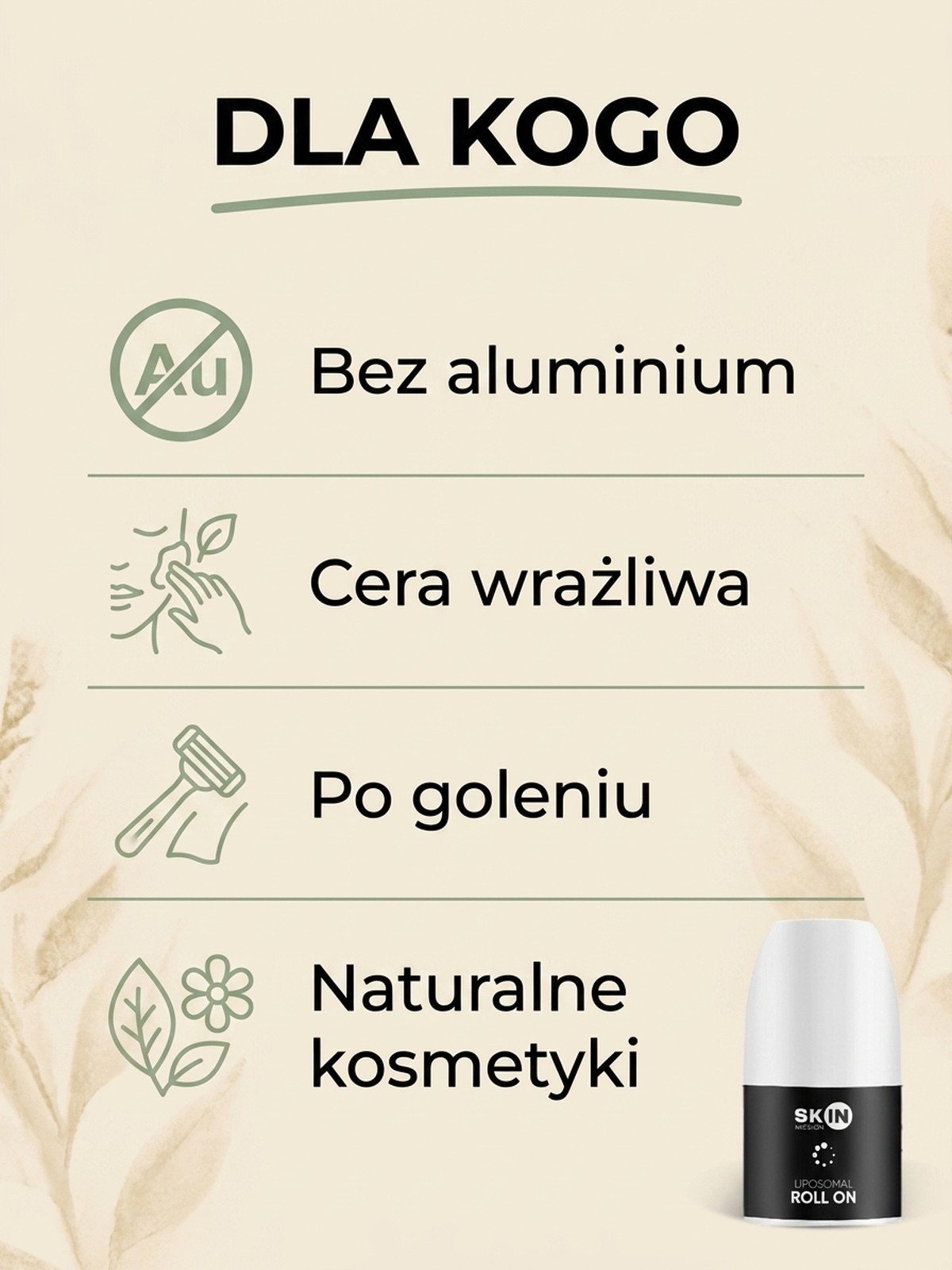Dla kogo jest Liposomal Roll On