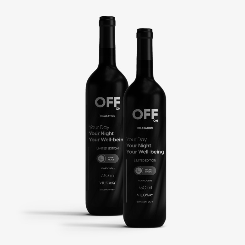 Viloway - Pakiet: Multi OFF - Suplement plynny na sen i regeneracje - 2x 730 ml