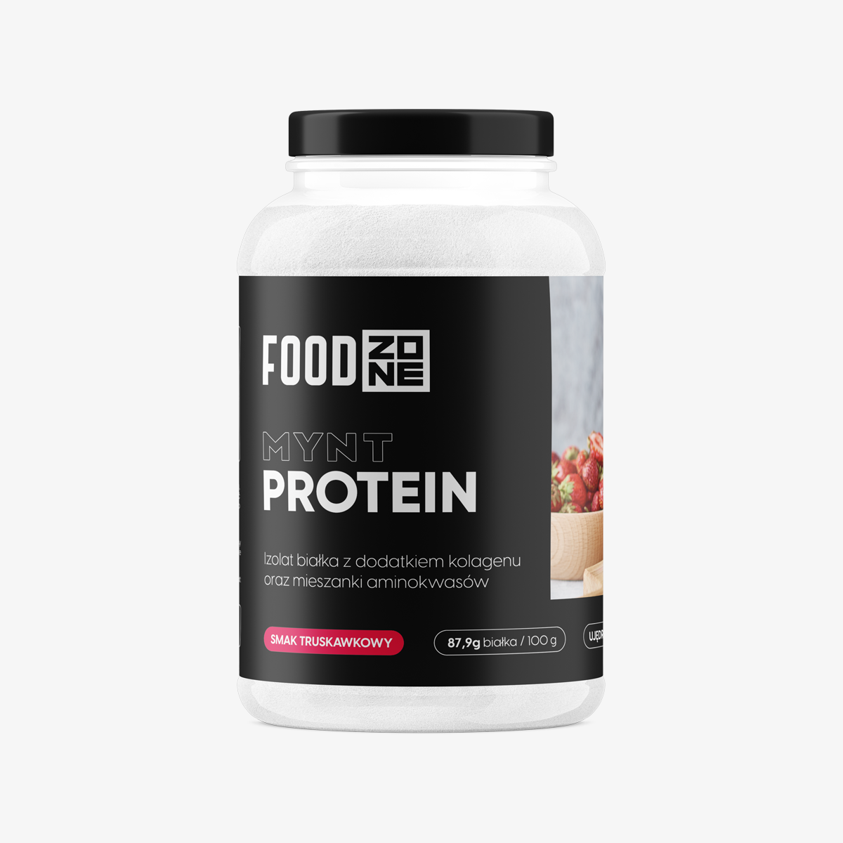 MYNT PROTEIN 750g Strawberry - Protein with Collagen for Muscles and Joints