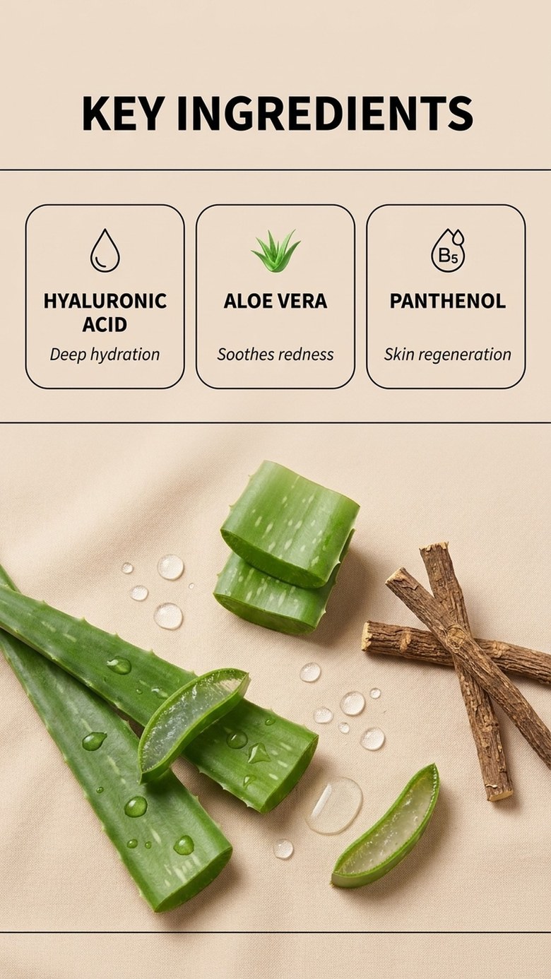 Silky Clean - Cleansing Gel with Hyaluronic Acid + Aloe + Panthenol - Skin Mission